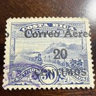 Costa Rica Stamps Sc C3-c5 1930-32  Airmail Stamps Used