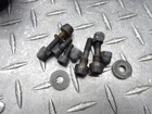2020 19-20 Moto Guzzi V85 Tt Front Fog Accessory Aux Light Bar Mount Bracket Lot