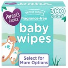 Parent s Choice Fragrance-free Baby Wipes  300 Count  