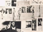 50 Ad Lot Vtg 1940   s-1960   s Girdle Bra Women Print Ads Pages Lingerie Fashion