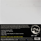  100  12 Inch Record Inner Sleeves - 3-layers Of Archival Quality  Anti-static H