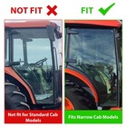 Right Side For Kubota M7040 M8540 L3240 L3540 L3940 L4240 L4740 Cab Door Glass