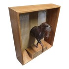 Vtg Horse Trophy 3d Three Dimensional Horse Head Copper Plaque Half Arabian Mare