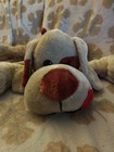 Tonka Pound Puppies Large Plush Stuffed Animal Dog Tan Brown Spots 24  1985