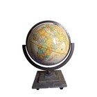 Vintage Globe Replogle 12 Inch Diameter World Classic Series Stone Slate Base
