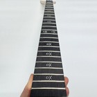 25 5  22 Frets Electric Guitar Neck Maple With Jujube Wood Fretboard Skull Inlay