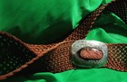 Belt  Silver Western    Buckle  Boho Style