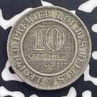 1862 Belgium 10 Centimes Lot c4839