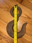 Lot Of 4 Steel Crosby Hooks 5 Ton  5t  H3b Hoist Lift Eye