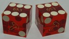Vintage Dice Tropicana Casino   Hotel Dice Las Vegas  Nevada  Matching  653