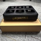 Six-way Charger For Motorola Cp150 Cp160 Cp180 Cp200 Cp200d Radio Thick Battery