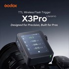 Us Godox X3pro-s X3pro S 2 4inch Ttl Hss 2 4g Oled Flash Trigger For Sony Camera