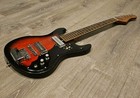 1960s Teisco Double Cut Guitar  red Burst 