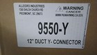Allegro 9550-y 12 In Width Steel Duct To Duct Connector