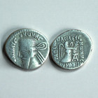 Parthian Kingdom  Vonones I Ar Drachm   Circa 8-12 Ad   3 62g   Ekbatana Mint