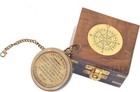 Brass Hiking Compass   Engraved Compass 2  - Father To Son Gifts Mom To Son