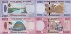 Rwanda 2000 5000 Francs 2024 P 44 45 Unc Set 2 Lot 3 Pcs