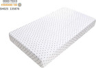 4-piece Crib Bedding Set For Boy Girls  Includes Crib Skirt  Blanket  Crib Sheet