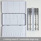 Fclub Empty Watercolor Tins Palette Paint Case Large Watercolor Palette Box Meta