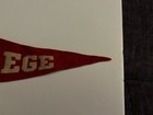 Vintage 1960 s Ripon College Wisconsin Pennant Clean 28 