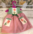18 Inch Doll Clothes - Handmade Dress To Fit American Girl Type Dolls