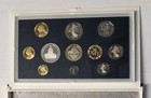 1992 France Monnaie De Paris 11 Coin Proof Set W  Coa   Original Box
