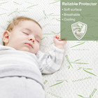 Twin Mattress Protector Waterproof Mattress Pad Washable Bamboo Rayon Mattress C