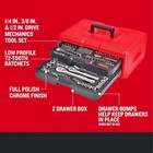 Craftsman Mechanics Tool Set  256-piece Hand Tool And Socket Set With 2-drawer T