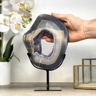 Large Agate   Amethyst Crystal Portal  Mws2288