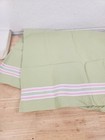 Pottery Barn Kids Duvet Crib  Toddler  50x36 Nos Pastel Colors Ribbon Zipper