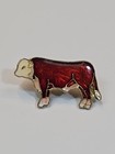 Hereford Cow Lapel Pin