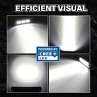2x 8  60w Flush Mount Cree Led Light Bar Spot Pods Driving Rear Offroad  Dt Wire