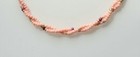 Double Strand Pink And Gold  Stretch Seed Bead Anklet Ankle Bracelet  Plus Size