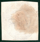 Gb Qv Embossed Stamp Sg 59 6d Lilac  1854  Four Margins Cat   1 000- Sbr102