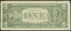 1974  1 Federal Reserve Notes Fr 1908-j Inverted Serial   Seal Printing Error