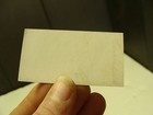 Vintage Paper From Dr  Parsons Estate  1800 s Calling Card Barton
