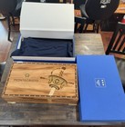 Elie Bleu Montecristo Cincuenta Branded Humidor Limited Edition  New With Box