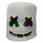 Dj Marshmello Led Mask Helmet For Costume Rave Cosplay Party Bar Music Festival