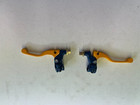 Blue   Yellow Shorty Clutch   Brake Lever   Perch Assembly Suzuki Dirt Bikes