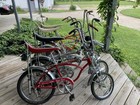Vintage Schwinn Stingray Bicycles Assorted Colors Collection 6 Bikes