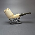 Mbsd Meerschaum Reverse Calabash Smooth Anse Estate Block Meerschaum Pipe  Turki