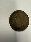 1851 United States Fine Details Braided Hair Large One Cent Penny Coin
