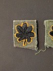 Lot Of 3 Vintage Vietnam War Theater Made Subdued Major Rank Insignia Patches