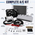 12v Universal Under Dash A c Kit Electric Compressor Cooling Only Truck Van Rv