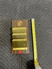 Vintage Hanging Key And Mail Letter Bill Holder With Gold Starburst Design Mcm
