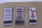  Matchbooks Varied Themes Sold By The Page - P  Q Vintage