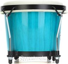 Toca Percussion Synergy Wood Bongos - Bahama Blue