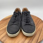 Vince Slater Shoes Mens Size 13 M Black Leather Casual Comfort Walking Sneakers