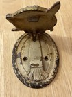 Antique Vintage Hubley Flying Parrot Macaw Cast Iron Door Knocker