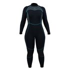 Akona 5mm Quantum Stretch Full Suit Tiffany Size 7 - Unisex Wetsuit